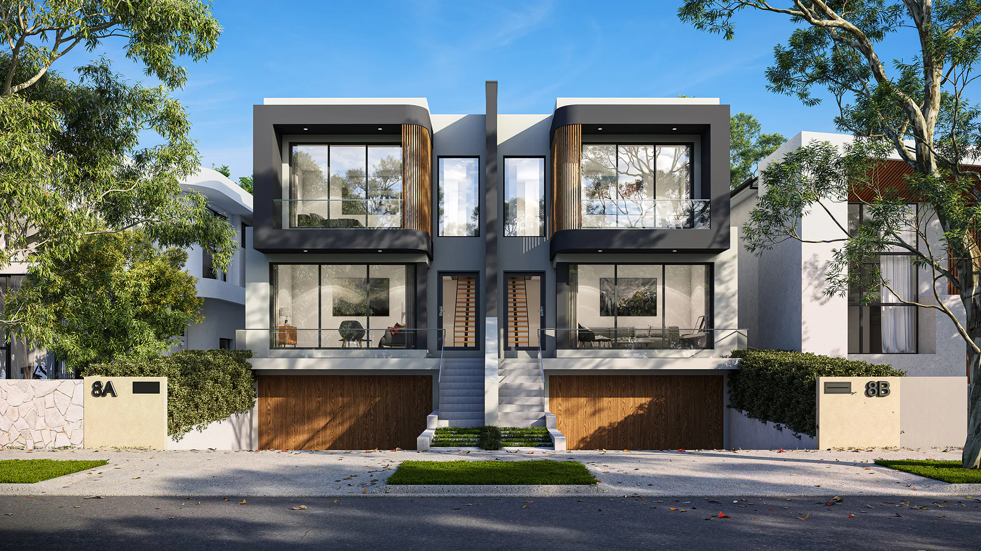 Duplex Build - Luxury Two-Storey Residence